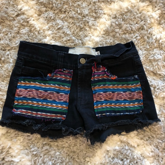 Jen's Pirate Booty Pants - Jens Pirate Booty Shorts Women’s Size 25 Black